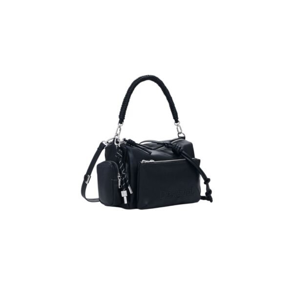 6314478.jpeg Black Polyethylene Handbag