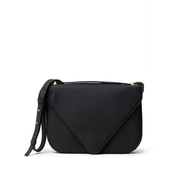 6360585.jpeg Black Leather Shoulder Bag