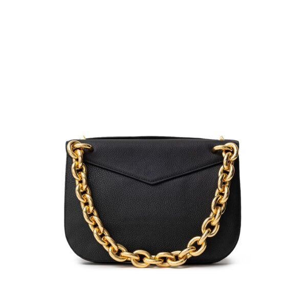 6360587.jpeg Black Leather Shoulder Bag