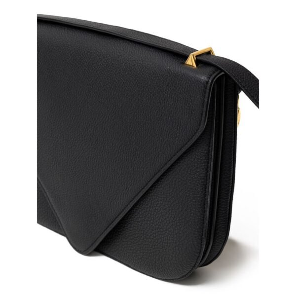 6360589.jpeg Black Leather Shoulder Bag