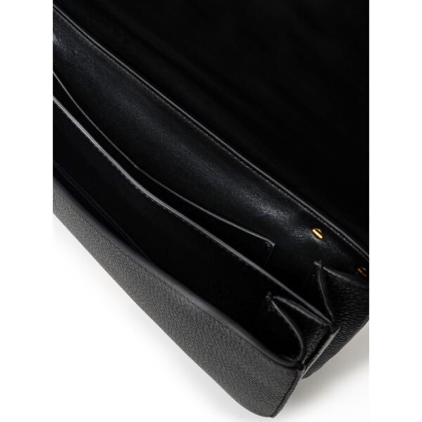 6360591.jpeg Black Leather Shoulder Bag