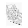 Silver Leather Women Sandal