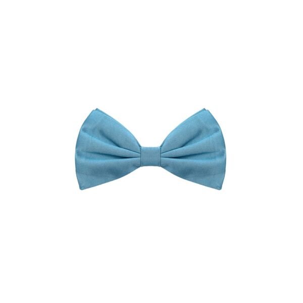 Blue Silk Bowty