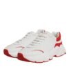 White Red Leather Daymaster Men Sneakers Shoes