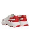 White Red Leather Daymaster Men Sneakers Shoes