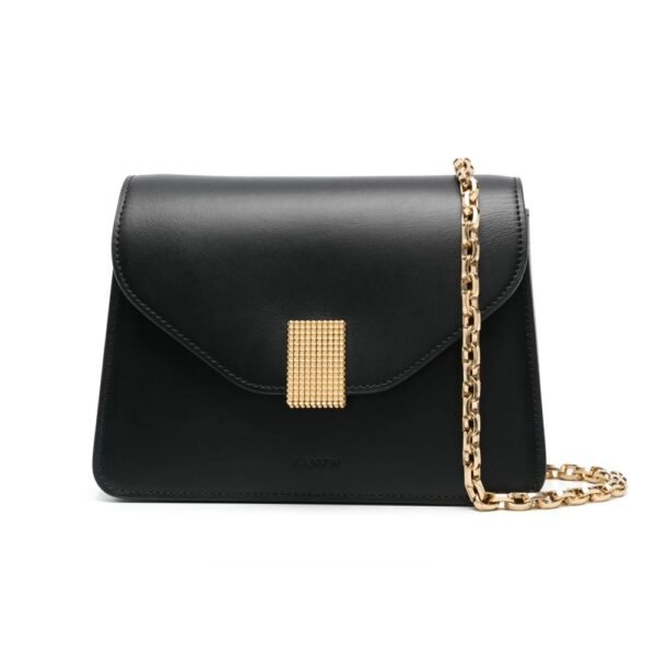 Screenshot Black Leather Handbag