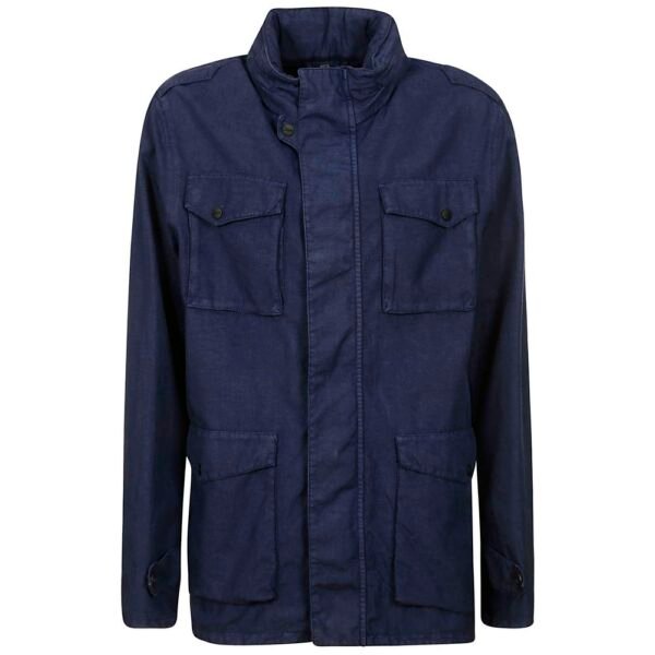 6413918.jpeg Blue Linen Jacket