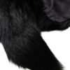 6432505.jpeg Black Fox Fur Neck Wrap Warmer Winter Scarf