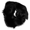 6432506.jpeg Black Fox Fur Neck Wrap Warmer Winter Scarf