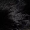 6432507.jpeg Black Fox Fur Neck Wrap Warmer Winter Scarf