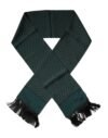 Dark Green Fantasy Fringes Neck Wrap Scarf