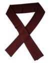 Maroon Cashmere Skinny Neck Wrap Scarf