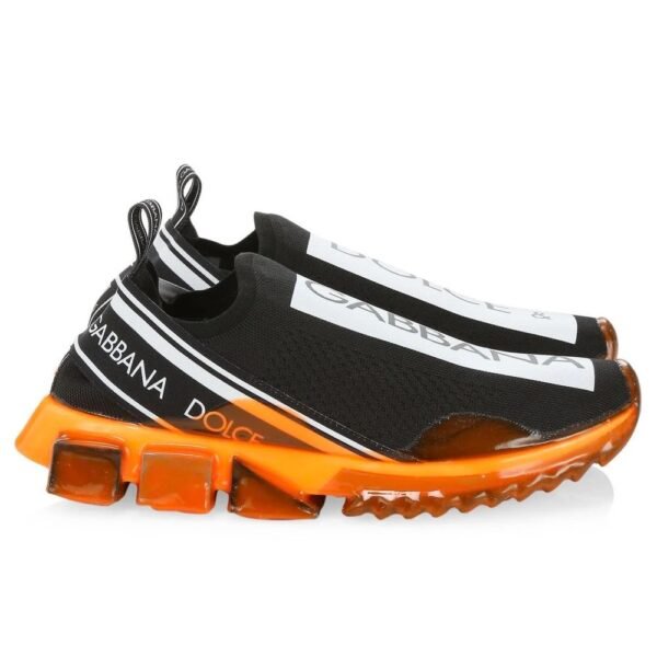 6449950.jpeg Black Polyester Sneaker