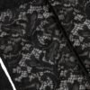 Black Floral Lace Whole Head Wrap Hat