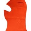 Orange Cotton Whole Head Wrap Balaclava Hat