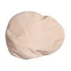 Beige Cotton Newsboy Capello Cabbie Hat