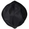 Black Cotton Wide Brim Bucket Hat