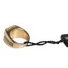 Gold Tone Sterling Silver 925 Crystals Ring