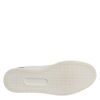 White Suede Leather Low Top Sneakers Shoes