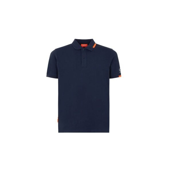 Screenshot Blue Cotton Polo Shirt
