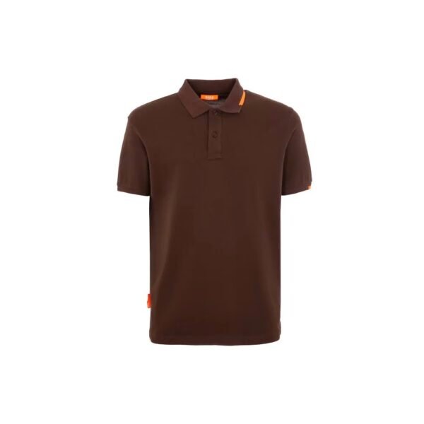 Screenshot Brown Cotton Polo Shirt