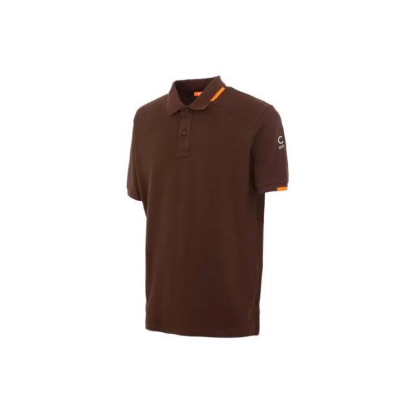 Screenshot Brown Cotton Polo Shirt