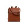Brown Polyethylene Backpack