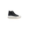 Black Leather Sneaker
