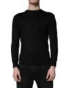 Black Cashmere Button Down Cardigan Sweater
