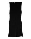 Black Cashmere Knitted Neck Warmer Foulard Scarf