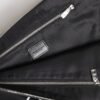 Black DG Milano Print Nylon Pouch Clutch Bag