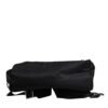 Black Logo Tape Polyamide School Travel Backpack Bag