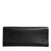 Black Large Leather Top Handle Shoulder Crossbody Bag
