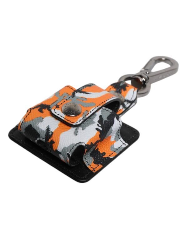 Multicolor Camouflage Leather Airpods Case