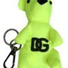 6802542.jpeg Green Bear Embroidered Logo Keychain Clasp Keyring