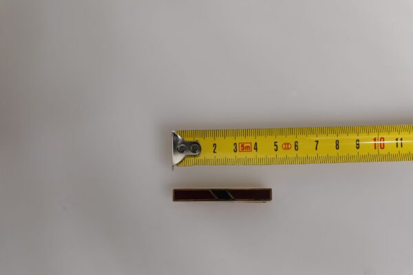 6803476.jpeg Multicolor Gold Tone Brass Tie Clip Bar