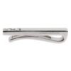 6803486.jpeg Silver Tone Brass Logo Branded Tie Clip Bar