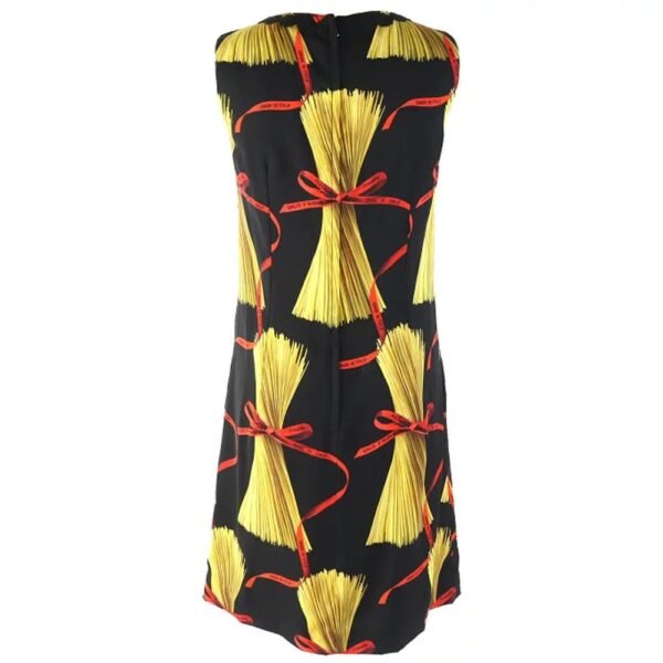 6808708.jpeg Black Silk Dress