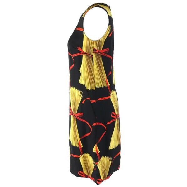 6808709.jpeg Black Silk Dress