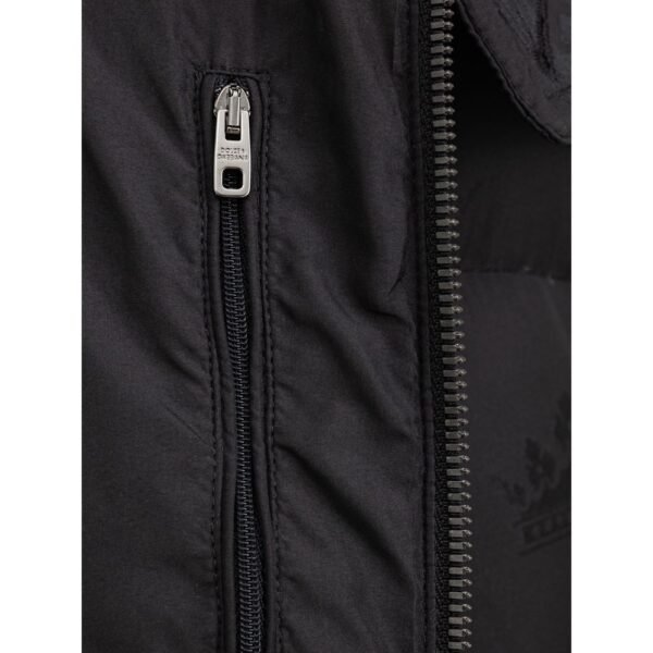 Black Cotton Jackets & Coat