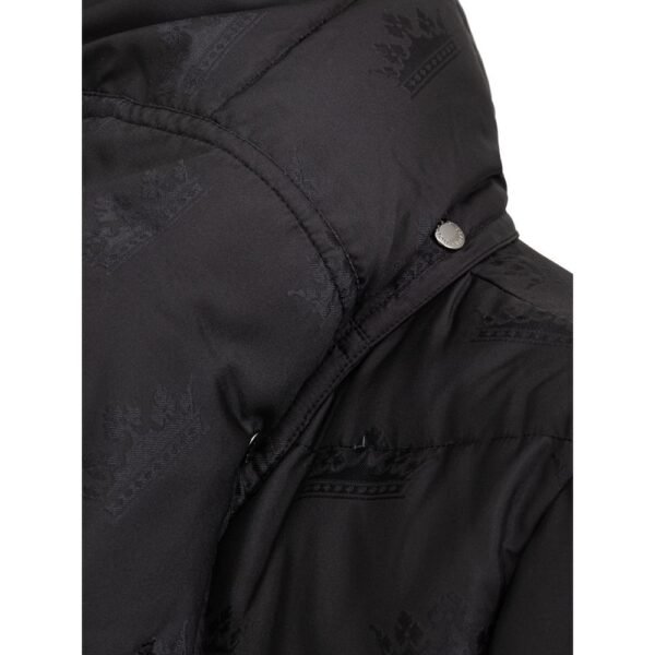 Black Cotton Jackets & Coat