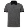 Black Cotton Polo Shirt