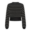 Black Cotton Sweater