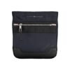 Sleek Blue Shoulder Bag with Contrasting Details
