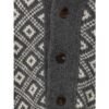 Bicolor Cashmere Cardigan