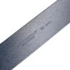 Blue Calf Leather Classic Metal Buckle Belt