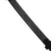 Black Leather Daisy Crystal Embellish Waist Belt