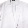 White Single Breasted Men Coat Blazer Suit