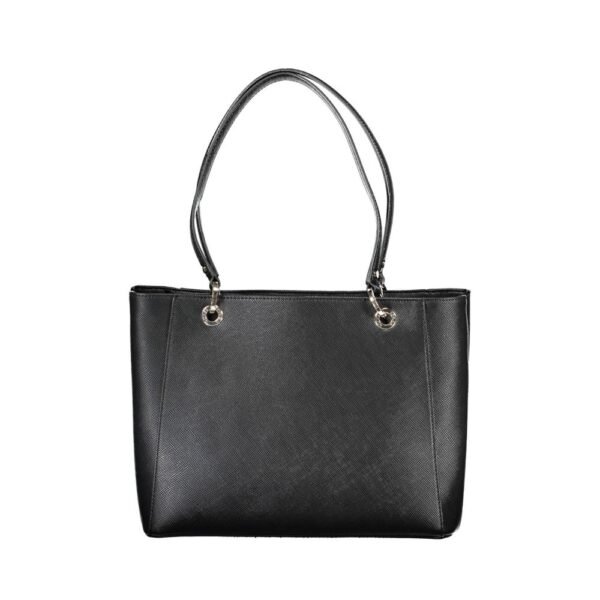 6914603.jpeg Black Polyethylene Handbag