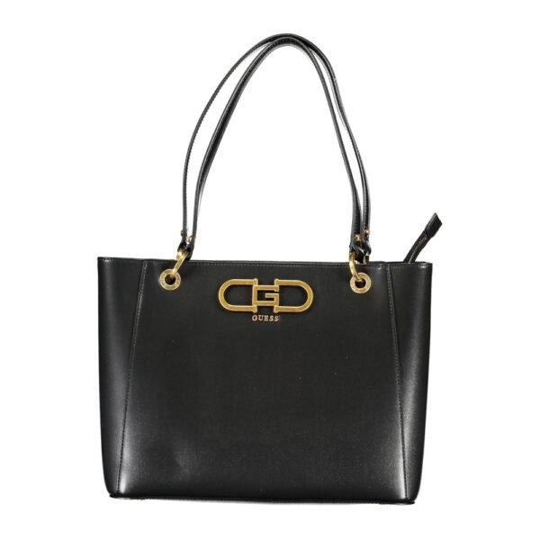 6914949.jpeg Black Polyethylene Handbag